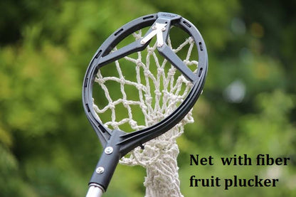 net with fruit plucker