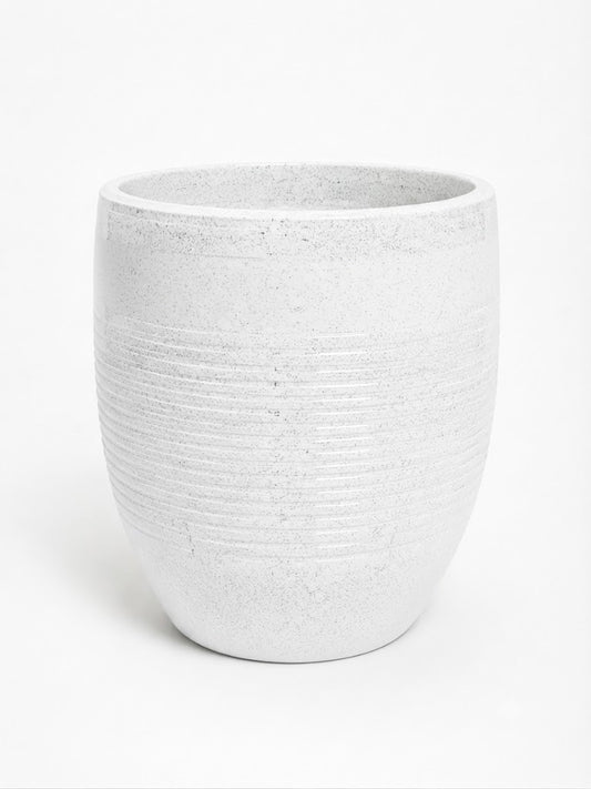 Polymer pot (w) round